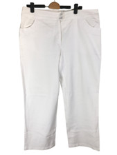 Pantalon jeans blanc d'occasion  Angers-