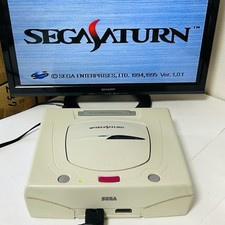 SEGA SATURN WHITE HST-3220- CONSOLE SOMENTE NTSC-J- REPARO- LEIA comprar usado  Enviando para Brazil