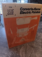 Fondue Eléctrica Hamilton Beach Converta Flame De Colección - Embalaje Original NUEVO segunda mano  Embacar hacia Mexico
