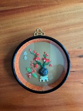 Vintage chinesisches wandornam gebraucht kaufen  Hannover