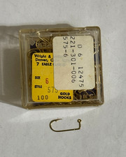 95 ganchos para amarrar mosca gabarito dourado estilo garra águia 575, tamanho 6, sem reserva comprar usado 95 ganchos para amarrar mosca gabarito dourado estilo garra águia 575, tamanho 6, sem reserva comprar usado  Enviando para Brazil