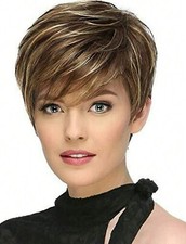 Perruque synthétique pixie d'occasion Perruque synthétique pixie d'occasion  Artix