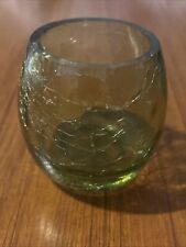 Partylite green handblown for sale  Holden