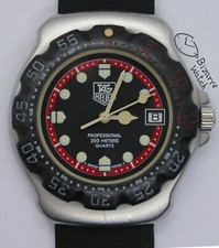 Relógio TAG HEUER Formula 1 200M preto vermelho com data calibre 374.513 3.89 comprar usado  Enviando para Brazil