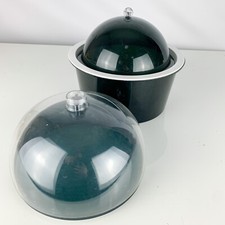 Vintage Meio Século Moderno Atomic Lucite Acrílico Recite Recite Recipiente Quente Cúpula Balde comprar usado  Enviando para Brazil