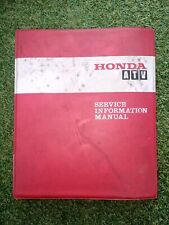 Honda atv service for sale  CREWE