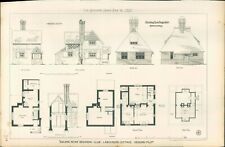 Antique architects print for sale  ROSSENDALE