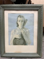 Vintage framed girl for sale  Jacksboro