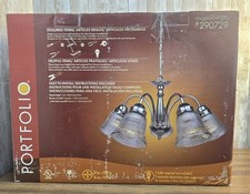 Portfolio light chandelier for sale  Proctorville