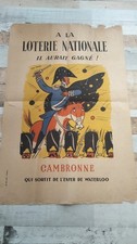 loterie nationale affiches d'occasion loterie nationale affiches d'occasion Voisins-le-Bretonneux