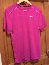 nike pink miler t shirt for sale  NEW MILTON