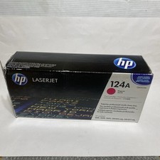 Cartucho de toner magenta genuíno HP Color LaserJet Q6003A 124A novo caixa aberta comprar usado  Enviando para Brazil