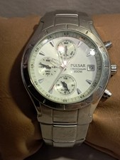 Pulsar men chronograph for sale  BILSTON