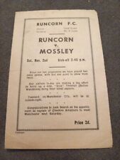 Runcorn mossley rare for sale  NEWPORT