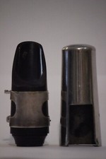Bocal de saxofone soprano Woodwind Co New York aço ebonite B5 comprar usado  Enviando para Brazil