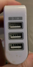 Adaptador USB para parede, 3 soquetes USB comprar usado  Enviando para Brazil