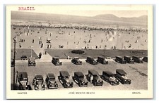 Cartão postal Brasil Santos Jose Menino Beach NYWF 1939 C385 comprar usado  Enviando para Brazil