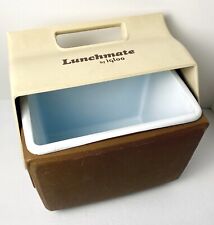 Lancheira vintage 1983 Igloo Lunchmate marrom bronzeado refrigerador pequena feita nos EUA comprar usado  Enviando para Brazil