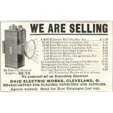 Ohio electric works for sale  Hinckley