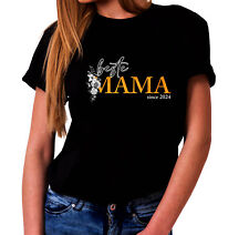 Camiseta de mujer Best Mama Since 2024 Día de la Madre Print segunda mano  Embacar hacia Mexico