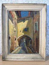 Antique nice painting d'occasion  Expédié en Belgium