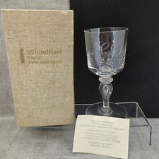 Whitefriars glass goblet for sale  POOLE