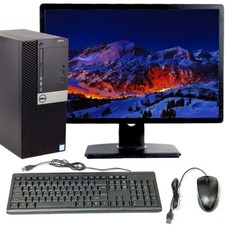 Computador desktop Dell Core i5 16GB RAM 500GB HD Wi-Fi 20 polegadas LCD Windows 10 Pro PC comprar usado  Enviando para Brazil