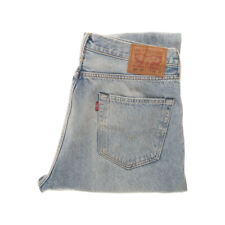 LEVIS 501 CT ZWĘŻANY W34 L32 KAMIEŃ PRANIE ZNISZCZONY DŻINS 34/32 JASNONIEBIESKI PRZYCISK na sprzedaż  PL