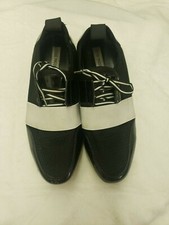 Tênis Steve Madden masculino com cadarço elástico preto tamanho 10M sola de borracha comprar usado  Enviando para Brazil