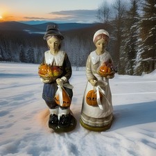 Thanksgiving pilgrims couple for sale  Costa Mesa
