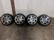Porsche wheels silver for sale  LINGFIELD