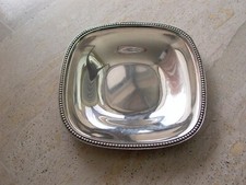 Konfektschale perlrand silber gebraucht kaufen  Neu-Ulm
