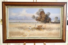 Original framed oil for sale  HARLOW