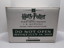 2005 Harry Potter Enigma do Príncipe Dia de Abertura Livro Estojo Caixa 16 de Julho Original comprar usado  Enviando para Brazil