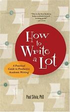 Usado, How to Write a Lot: A Practical Guide to Productive Academic Writing comprar usado  Enviando para Brazil