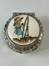 Trinket box round for sale  Crete