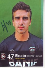 FOOTBALL carte joueur RICARDO BARBOSA FREITAS équipe CS MARITIMO signée comprar usado  Enviando para Brazil