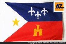 Drapeau acadie 150x90cm d'occasion  France
