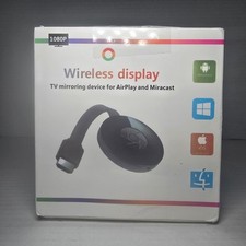 Dispositivo de espelhamento de TV display sem fio para streaming Airplay e Miracast novo comprar usado  Enviando para Brazil