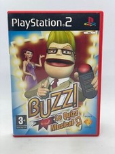 Buzz Music Quizz PS2 (FR) PAL HOLENDERSKI PRZETESTOWANY I AUTENTYCZNY Kompletny na sprzedaż  PL