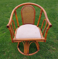 Vintage swivel rattan for sale  Forest City