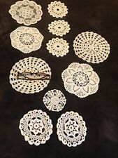 Collection vintage doilies for sale  BRIXHAM