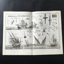 Rare gravure xviiiè d'occasion  Nantes-