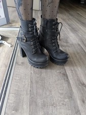 Bottines talons sangles d'occasion  Condat-sur-Vienne