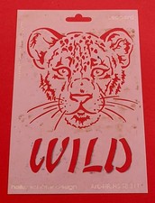 Schablone leopard wildkatze gebraucht kaufen  Bamberg