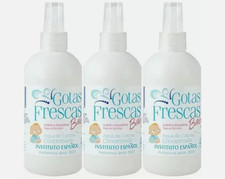 GOTAS FRESCAS BABY COLOGNE AGUA DE COLONIA por INSTITUTI ESPANOL- 3 X 250 ml comprar usado  Enviando para Brazil