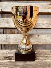 Silver gold trophy for sale  UK