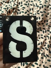 Vintage metal sign for sale  GLASGOW