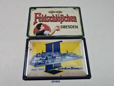 Blechschild feldschlößchen d gebraucht kaufen  Burgstädt