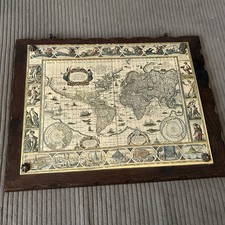 Picture framed map for sale  South Elgin